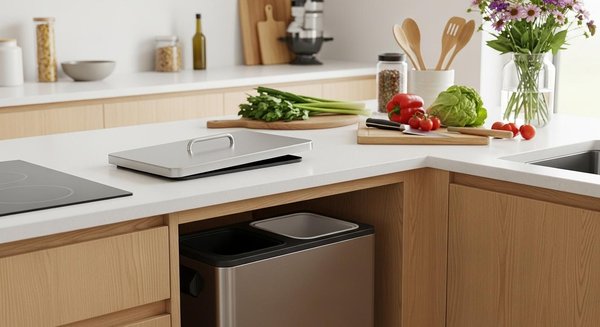 La poubelle de cuisine idéale : comment allier esthétique et praticité ?